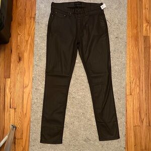 Banana Republic red tinted Black Slim Jeans